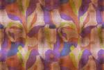 Fototapete Brillanaza Walls by Patel Beige - Grün - Orange - Violett - Kunststoff - Textil - 400 x 270 x 0 cm