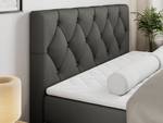 Boxspringbett ALDA Breite: 120 cm - H3 - Kunstleder