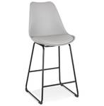 Tabouret De Bar CHOKO Noir - Gris