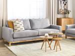 3-Sitzer Sofa SIGGARD Grau - Eiche Hell