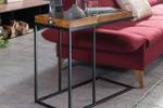 Serviertisch SEON Tabletttisch Sheesham Braun - Massivholz - 70 x 65 x 34 cm