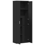 Highboard DE7463 Schwarz - Holzwerkstoff - 35 x 180 x 60 cm