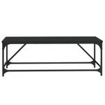 Couchtisch D841 Schwarz - Tiefe: 100 cm