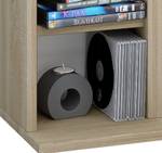 Holz CD DVD Stand Regal Schrank  Milano Kastanienbraun - Eiche Hell Dekor