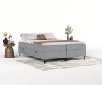 Boxspringbett Malte Grau - Breite: 140 cm - H2