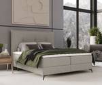 Boxspringbett Menzzo Taupe - Breite: 200 cm