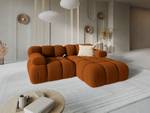 modulares Ecksofa BELLIS 3 Sitzplätze Braun