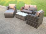 5 Polyrattan Sitzer Outdoor Gartenm枚bel