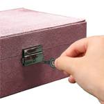 Schmuckschatulle Juwelenbox Kästchen Pink - Kunststoff - 19 x 9 x 23 cm