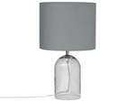 Tischlampen DEVOLL Grau - Glas - 25 x 44 x 20 cm