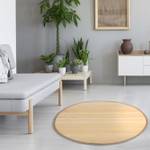 Tapis rond en bambou 365 Beige - 180 x 180 cm