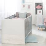 Set de chambre bébé Maren II 3 pcs Gris - Bois manufacturé