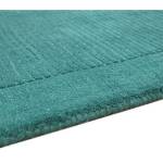 Tapis uni pure laine tufté CANDY Bleu - 80 x 150 cm