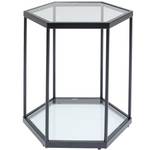 Table d'appoint Comb Noir - Métal - 55 x 55 x 55 cm