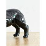 Statue décorative Bulldog français Noir - Porcelaine - 24 x 20 x 10 cm