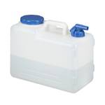 Wasserkanister mit Hahn 36 x 29 x 20 cm