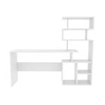 Schreibtisch Next Weiß - Holzwerkstoff - 40 x 125 x 160 cm