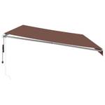 Auvent rétractable 3006542-4 Marron - 300 x 600 cm