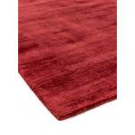 Tapis de salon moderne fait main LAME Rouge - 200 x 290 cm