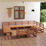 Salon de jardin (lot de 11) 3009765-1 Marron - Marron chevreuil