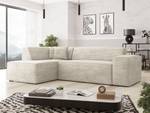 Ecksofa Lordin Cord Beige - Ecke davorstehend links