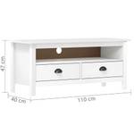 TV-Schrank D328 Weiß