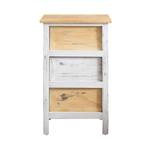 Nachttisch RE4381 Braun - Massivholz - 25 x 56 x 35 cm