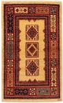 Tapis Kashkuli XXVII Beige - Textile - 107 x 1 x 176 cm