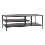 Couchtisch Kumlinge Schwarz - Metall - 110 x 40 x 55 cm