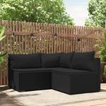 Garten-Lounge-Set 3029628-2 (3-teilig) Schwarz