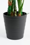 Kunstpflanze Philodendron Grün - Kunststoff - 80 x 120 x 80 cm