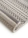 In- & Outdoor-Teppich Naoto Grau - Weiß - Textil - 120 x 1 x 170 cm