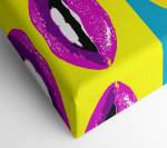 Pop -Art Wandkunst -Lippen Lebendige
