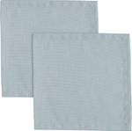 Serviette 2er-Pack 161454 Hochglanz Himmelblau