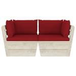 Palettensofa 3016490-1 Rot - Rotbraun