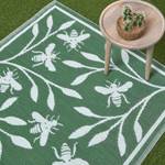 Teppich in Bienen floralem Design