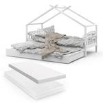 Lit cabane Design 36826 Blanc