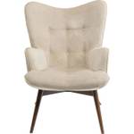 Fauteuil Vicky Novara Beige - Textile - 73 x 94 x 83 cm