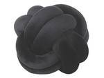 Coussin décoratif MALNI Noir - Diamètre : 20 cm - Nombre de pièces dans le lot : 1