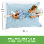 XXL Outdoor Sitzsack "Square" 140x180cm Pastellblau