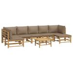 Garten-Lounge-Set 3028491-26 (8-teilig) Braun - Taupe