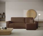 Ecksofa COPERTINO Braun