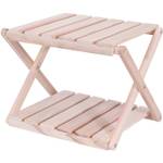 Hocker doppelt Holz, aus