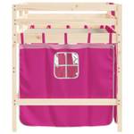 Bettgestell-K-11987 Braun - Pink