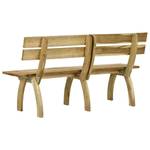 Gartenbank 3013142 Braun - Holzwerkstoff - Holzart/Dekor - 160 x 86 x 60 cm