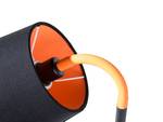 Kinderlampen MOOKI Schwarz - Orange - Metall - 23 x 42 x 28 cm