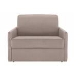 Fauteuil convertible express SUN 70 Beige - Textile - 115 x 95 x 95 cm