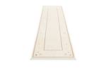 Tapis de passage Darya CCCLXXIX Beige - Textile - 81 x 1 x 297 cm