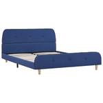 Cadre de lit 297913 Bleu - Largeur : 146 cm