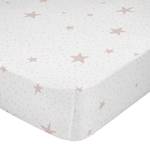 Little star Spannbetttuch Pink - Textil - 4 x 90 x 200 cm